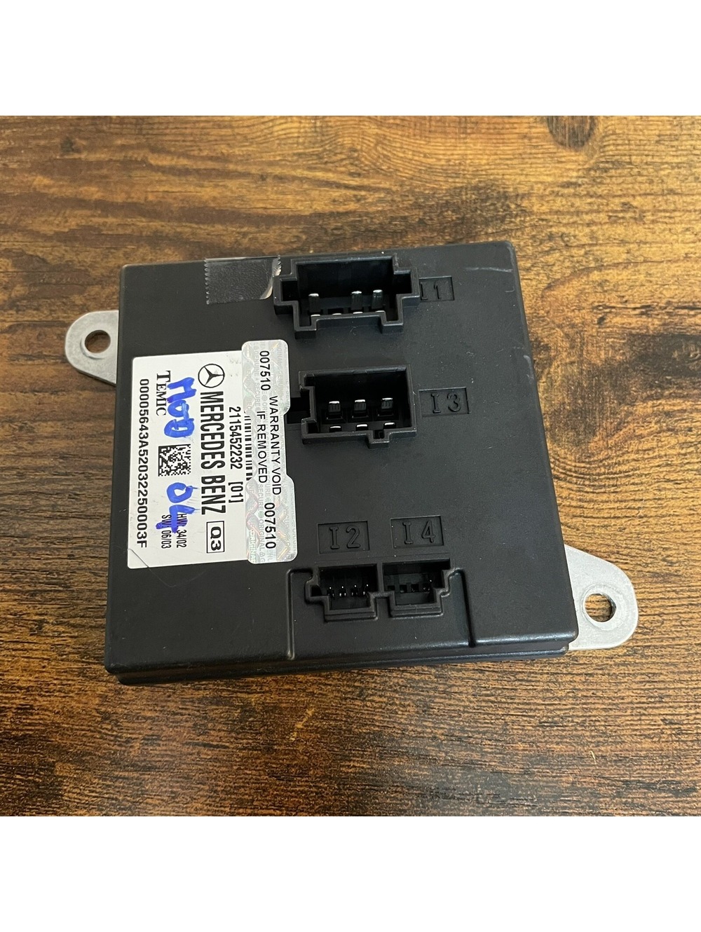 ✅2003-2006 Mercedes W211 E320 E500 Body Control Module BCM A 2115452232 #️⃣MOD04